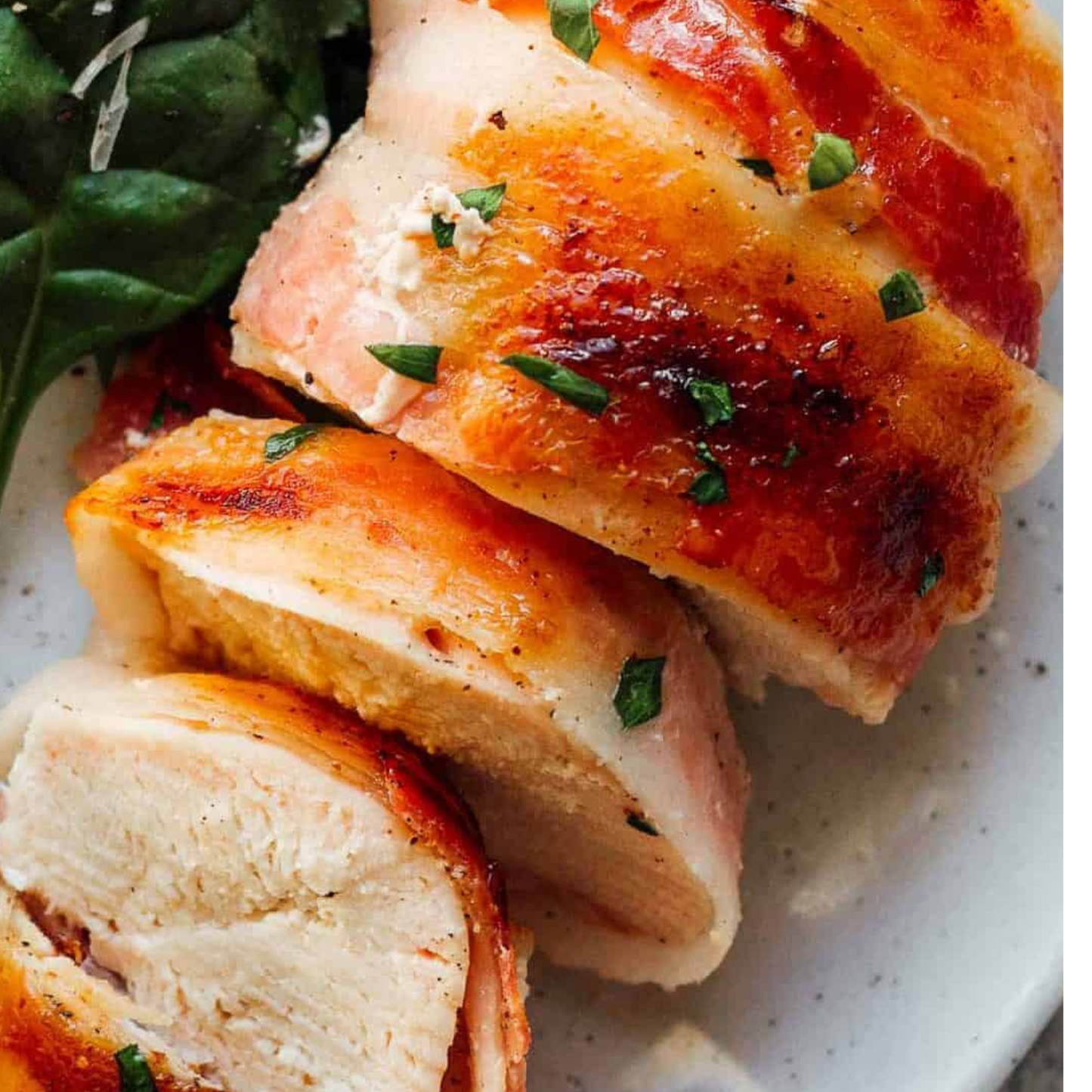 Chicken wrapped in bacon 23.5.25