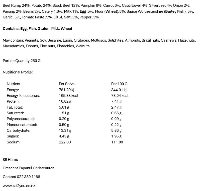 Roast beef rump 5.12.25