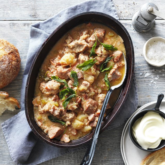 Pork and plum casserole 23.5.25