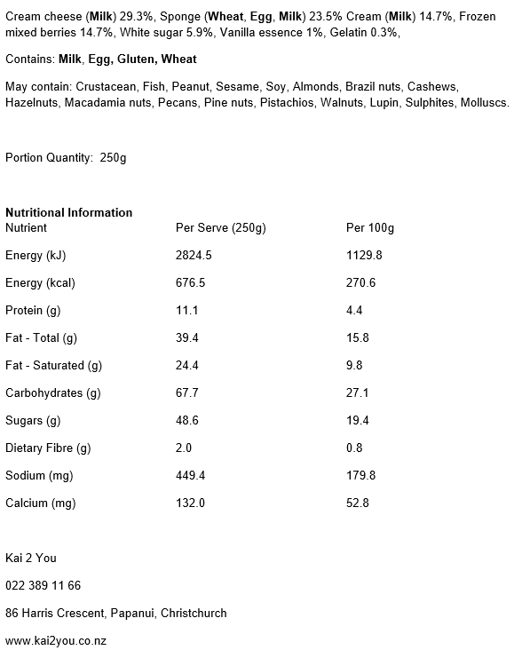 Summer berry pudding 6.02.25