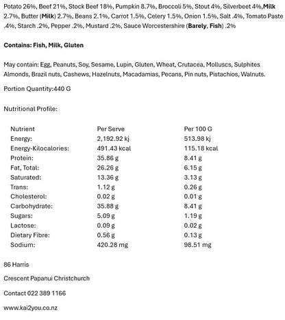 Beef & stout stew 21.11.25