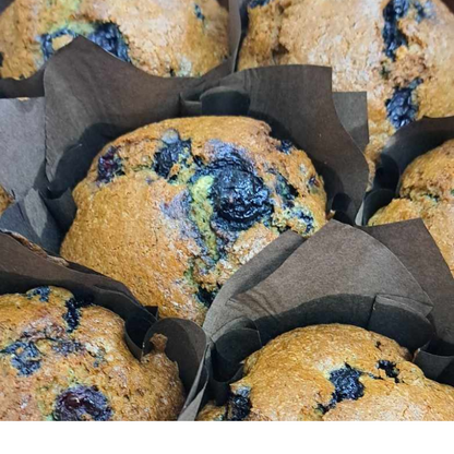 Large blueberry, apple & cinnamon muffin 9.12.25