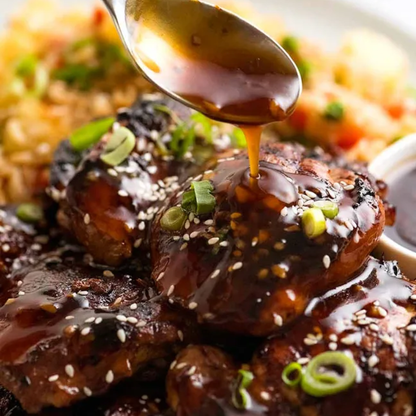 Honey soy chicken thigh 1.09.26