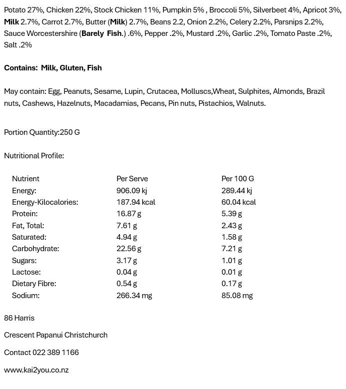 Apricot chicken casserole 23.12.25