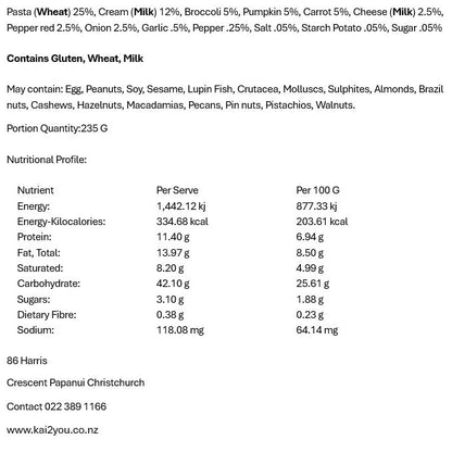 Roasted Vegetable pasta bake 10.10.25