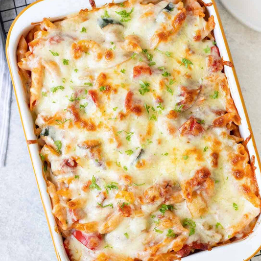 Roasted Vegetable pasta bake 16.5.25