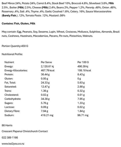 Slow cooked beef mince 25.11.25