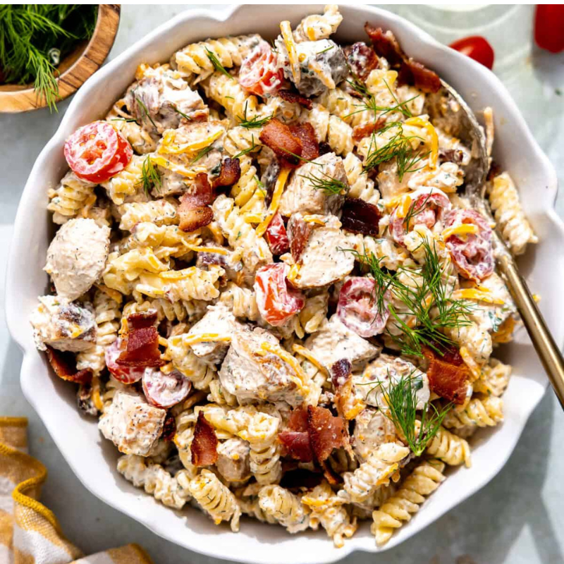 Smokey chicken & bacon pasta salad 3.11.26