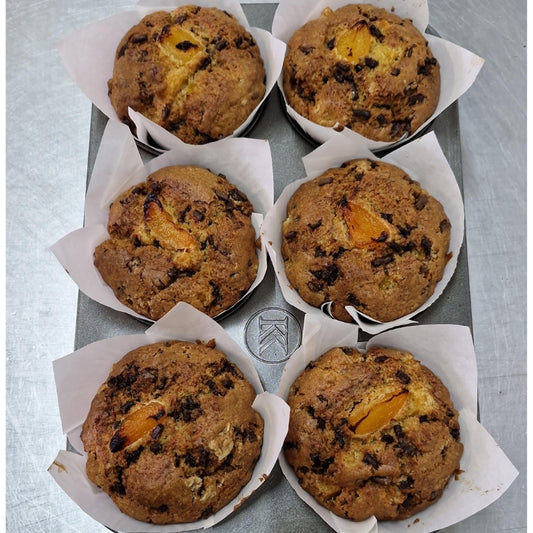 Apricot and dark chocolate muffin 24.9.24