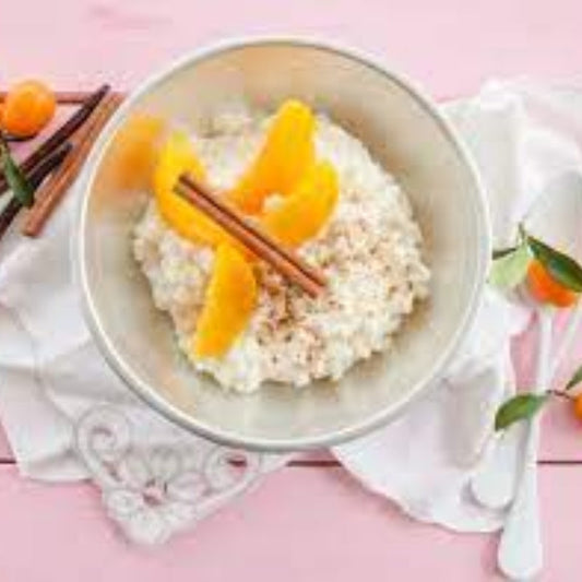 Rice pudding with peaches 20.9.24