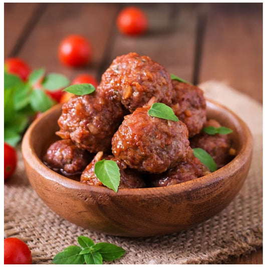 Beef & caramelized onion Meatballs 27.9.24