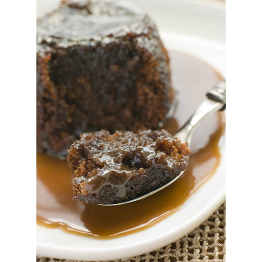 Sticky date & prune pudding